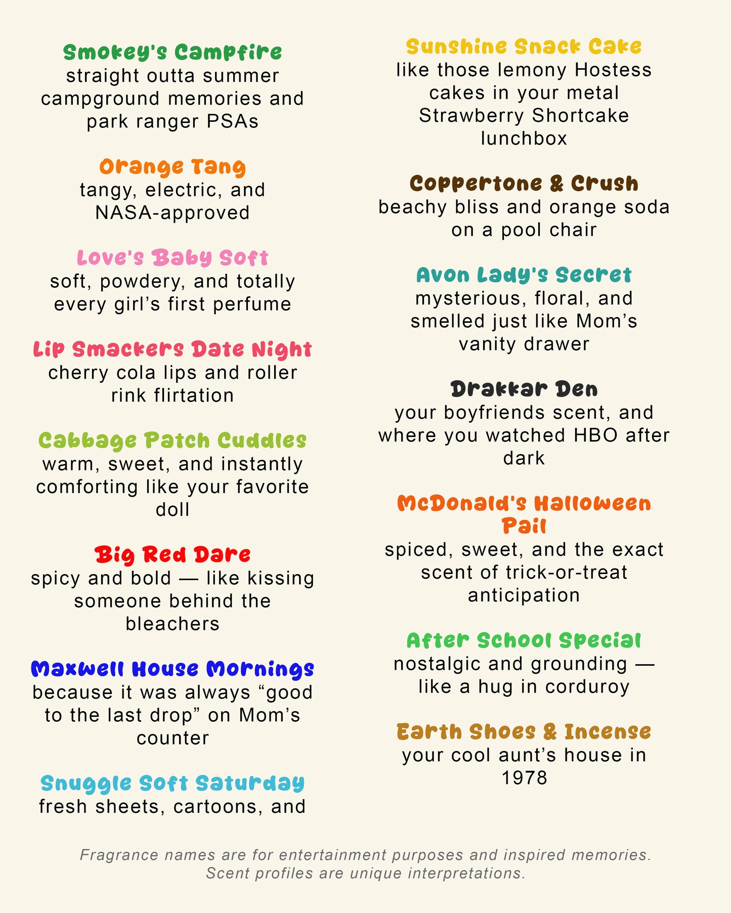 Gen X: Smells Like Playdoh, Candy Necklaces + PopRocks